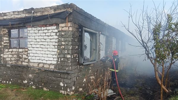 السيطرة علي حريق