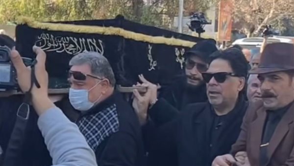 تشييع جثمان الفنانة