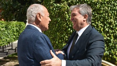 أبو الغيط يستقبل رئيس تركيا السابق: تحدثنا مطولا عن أوضاع المنطقة والحرب الإسرائيلية على غزة