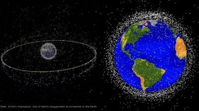 9000 طن قمامة.. علماء يحذرون من تحول النفايات الفضائية حول الأرض إلى كارثة