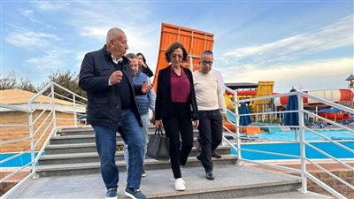 وزيرة السياحة المغربية تزور مدينة نيفرلاند الترفيهية بالغردقة