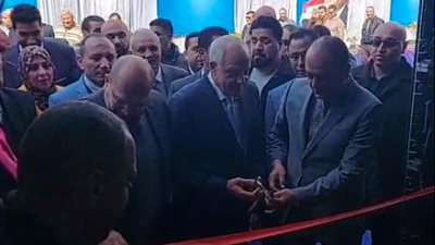 بتخفيضات 30%.. محافظ الجيزة يفتتح معرض أهلا رمضان بالعمرانية