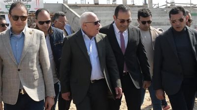 وزير الرياضة يتابع سير الأعمال الإنشائية باستاد النادي المصري الجديد