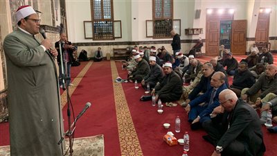 وسط أجواء روحانية.. بورسعيد تحتفل بليلة النصف من شعبان بالمسجد العباسي