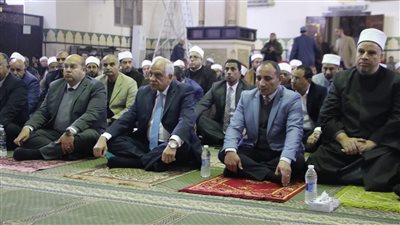 محافظ الجيزة يشهد احتفالية ذكرى ليلة النصف من شعبان بمسجد المغفرة بالعجوزة