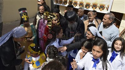 المنيا مهد الحضارة.. مطرانية عروس الصعيد تنظم ملتقى علمي ثقافي بالاشتراك مع المتحف الآتوني