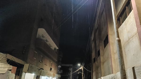 هطول الأمطار في أسوان