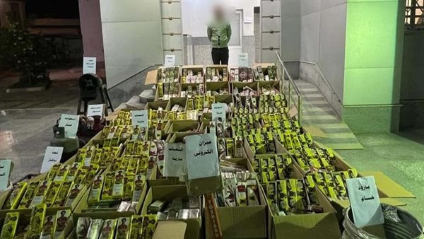 المتهم والمضبوطات