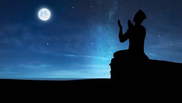 دعاء الرسول في ليلة