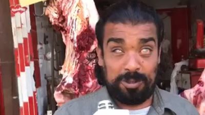 280 جنيها للكيلو.. جزار كفيف يبيع اللحوم بأسعار مخفضة: ماشي بستر ربنا وعاوز أفرح الناس | بث مباشر