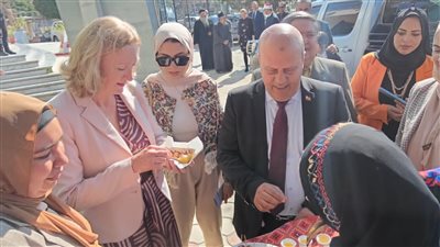 سفيرة سلوفاكيا بالقاهرة تشهد عددًا من الفعاليات الثقافية بالإسماعيلية