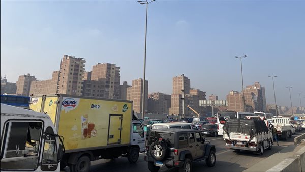 تكدس بالطريق الدائري