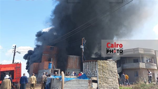 حريق مزرعة دواجن