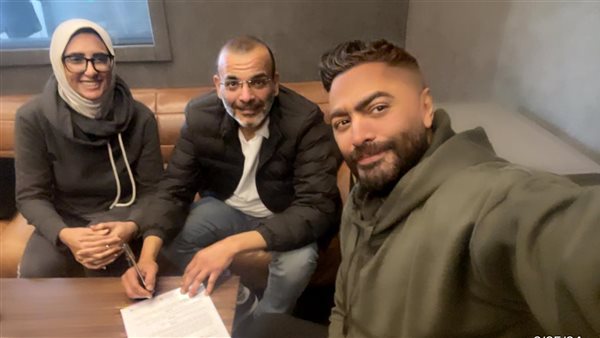 تامر حسني وأيمن بهجت