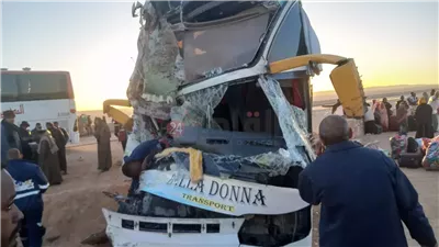 مصدر طبي لـ القاهرة 24: تحسن حالة المصابين السودانيين في انقلاب أتوبيس على صحراوي المنيا