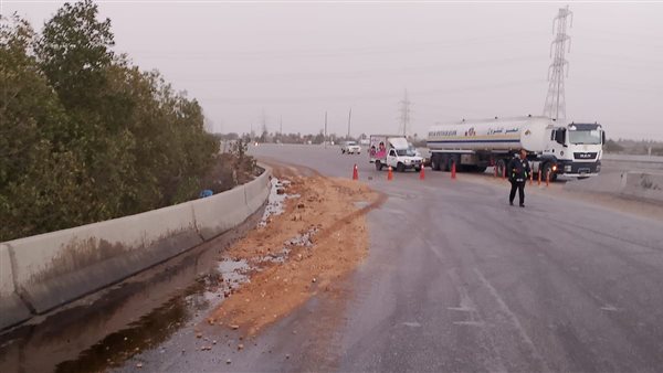 انقلاب مقطورة نقل