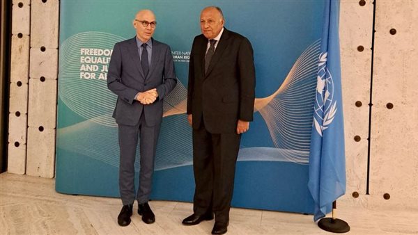 شكري ومفوض الأمم