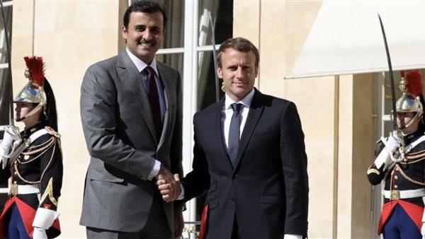 ماكرون وتميم