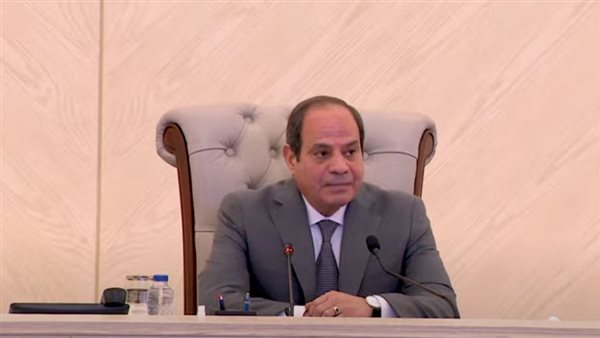 السيسي يجتمع مع وزير