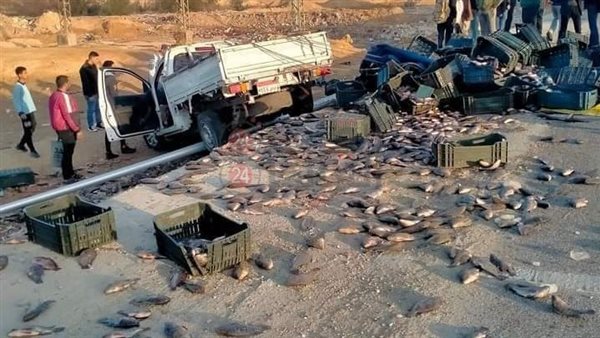 انقلاب سيارة نقل