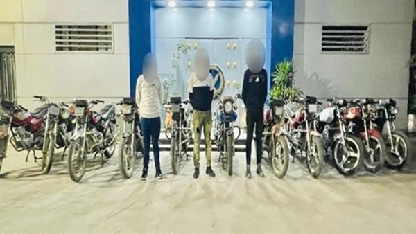 المتهمين والمضبوطات