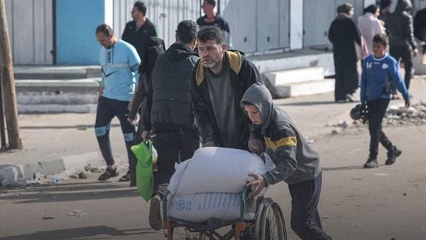 فلسطينيون في غزة