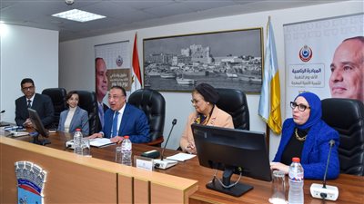محافظ الإسكندرية يتابع الموقف التنفيذي لمبادرة الألف يوم الذهبية