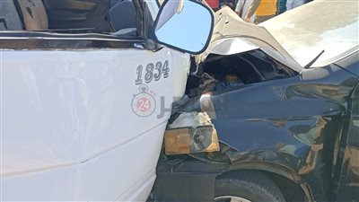 ننشر أسماء المصابين بحادث تصادم ميكروباص وملاكي بالغربية