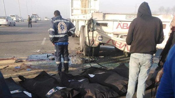 مصرع 5 أشخاص في حادث