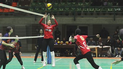 الأهلي يفوز على الشمس بدوري الكرة الطائرة سيدات