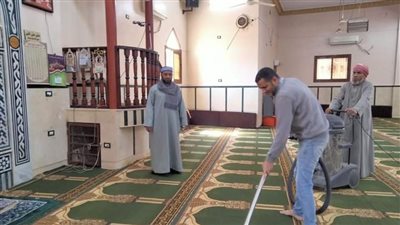 استعدادا لشهر رمضان.. تنظيف مساجد أسيوط للأسبوع الثالث على التوالي