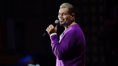 عمرو دياب يحيي حفل كأس مصر بين الأهلي والزمالك بالسعودية