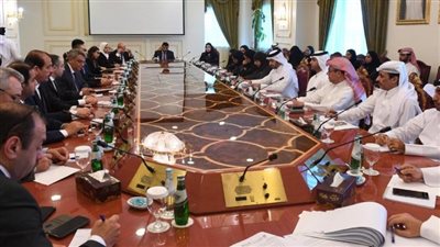 انعقاد اللجنة المصرية القطرية العليا السبت المقبل بالدوحة 
