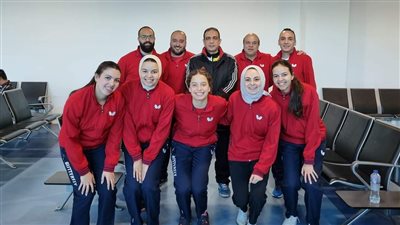 دورة الألعاب الإفريقية.. بعثة تنس الطاولة تتوجه إلى غانا