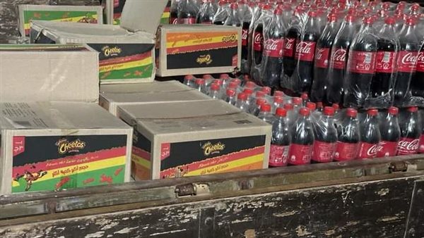 ضبط مشروبات غازية