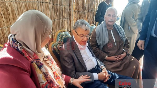 جانب من جولة وزيرة