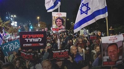 للمطالبة برحيل نتنياهو.. مظاهرات حاشدة تجوب شوارع إسرائيل والشرطة تعتقل 7 أشخاص