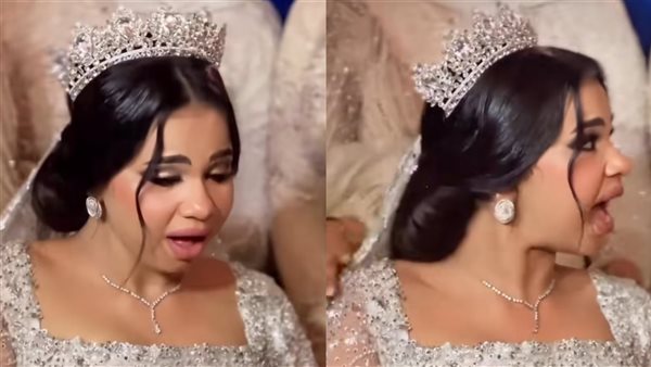 عروس تنفعل على المأذون