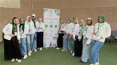 طلاب مشروع شروة دايمة يشاركون في الملتقى الطلابي بكلية إعلام جامعة القاهرة