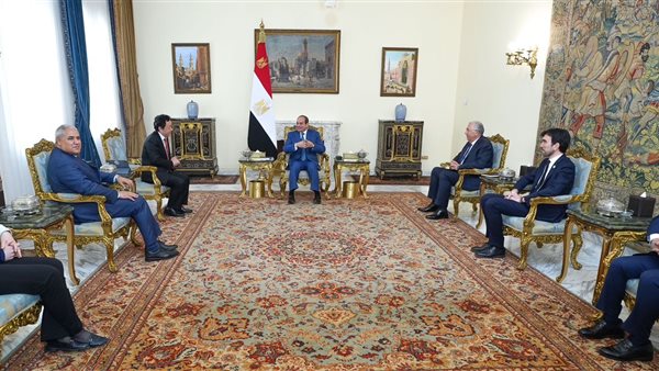 اجتماع السيسي مع