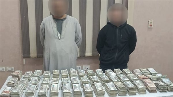 المتهمين والمضبوطات