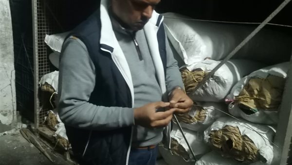 ضبط تمور غير صالحة