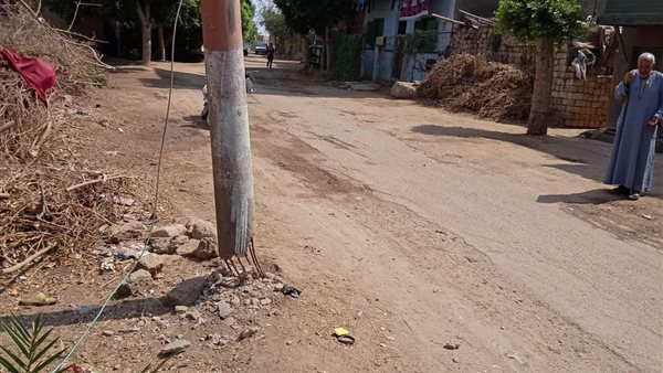 عمود متهالك-أرشيفية