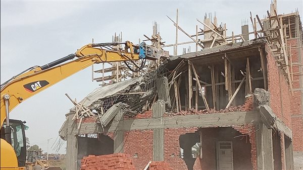 حملة إزالات بأسيوط