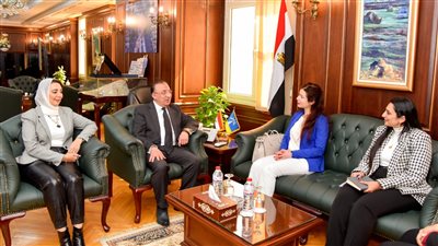 محافظ الإسكندرية يبحث مع قنصل عام فرنسا تعزيز سبل التعاون بين البلدين
