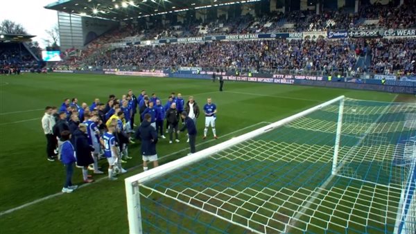 وصلة توبيخ من مشجع