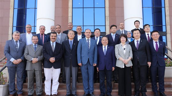 جانب من زيارة الوفد