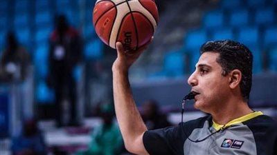 اختيار وائل إبراهيم للمشاركة في إدارة مباريات السلة بأولمبياد باريس 2024