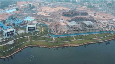 رئيس المركزي للتعمير يوجه بدفع العمل بحديقة تلال الفسطاط والانتهاء منها في التوقيت المحدد 