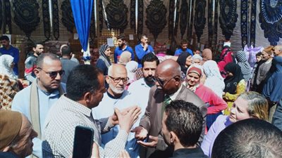 تموين القليوبية تفتتح معرض أهلا رمضان في القناطر الخيرية